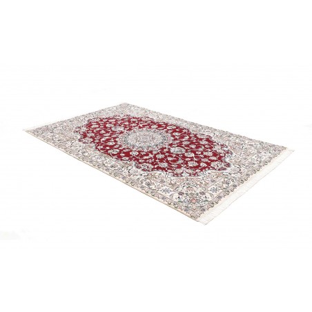 Tappeto Nain 6La Persia bianco marrone 156x245