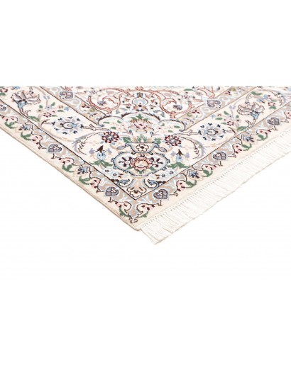 Tappeto Nain 6La Persia bianco marrone 156x245