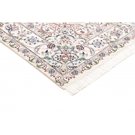 Tappeto Nain 6La Persia bianco marrone 156x245