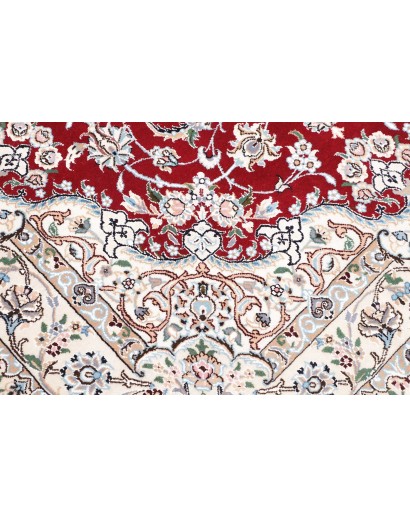 Tappeto Nain 6La Persia bianco marrone 156x245