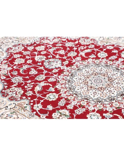 Tappeto Nain 6La Persia bianco marrone 156x245