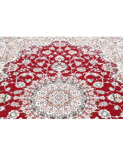 Tappeto Nain 6La Persia bianco marrone 156x245