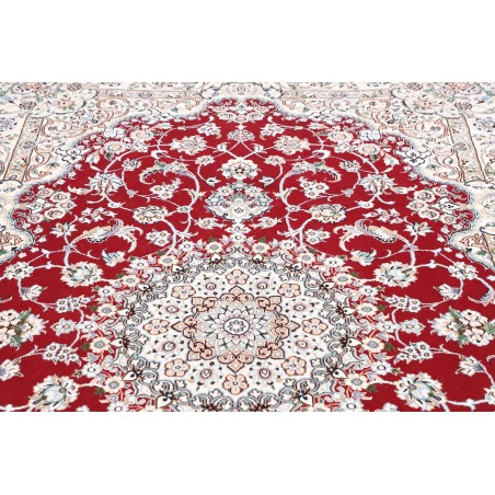 Tappeto Nain 6La Persia bianco marrone 156x245