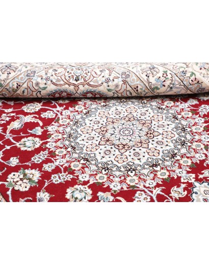 Tappeto Nain 6La Persia bianco marrone 156x245