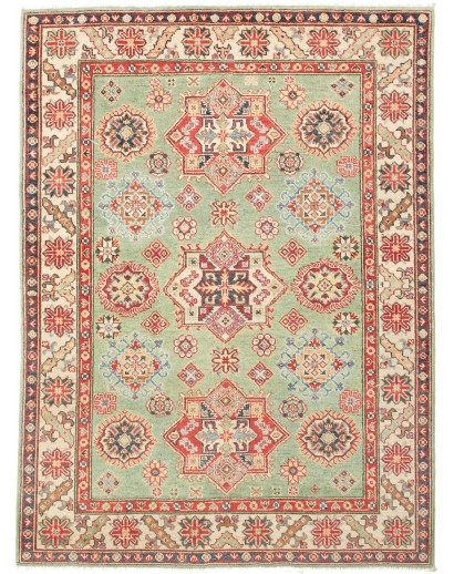 Tappeto Kazak Afghanistan marrone rosso 150x200