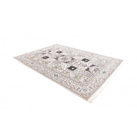 Tappeto Nain 6La Persia bianco grigio 206x295