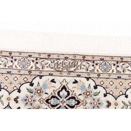 Tappeto Nain 6La Persia bianco grigio 206x295