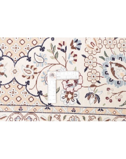 Tappeto Nain 6La Persia bianco grigio 206x295