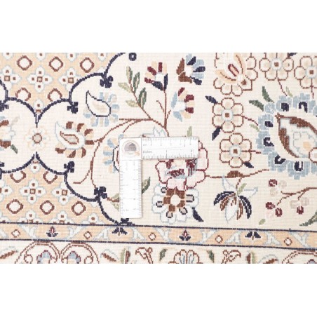 Tappeto Nain 6La Persia bianco grigio 206x295