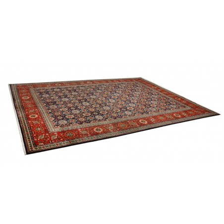 Tappeto Tabriz Persia grigio marrone 298x400