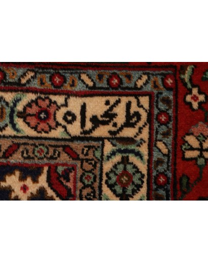 Tappeto Tabriz Persia grigio marrone 298x400