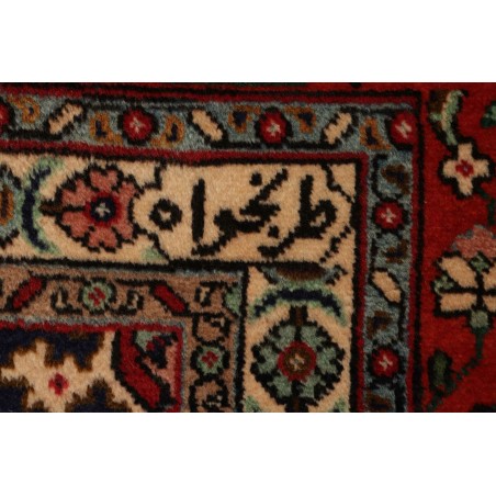 Tappeto Tabriz Persia grigio marrone 298x400