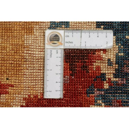 Tappeto Mona Pakistan rosso marrone 122x176