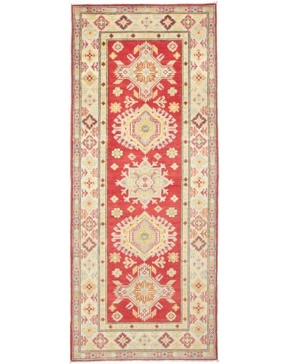 Tappeto Kazak Pakistan giallo marrone 82x203