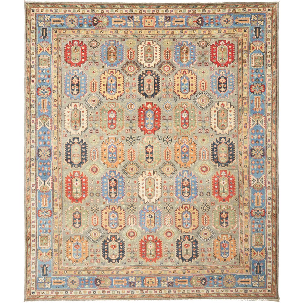 Tappeto Kazak Afghanistan marrone 252x300 Tappeto Kazak Afghanistan marrone 252x300