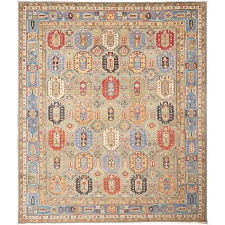 Tappeto Kazak Afghanistan marrone 252x300