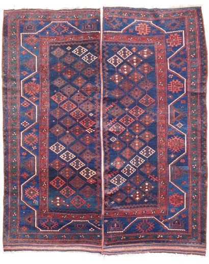 Tappeto azzurro grigio 184x215