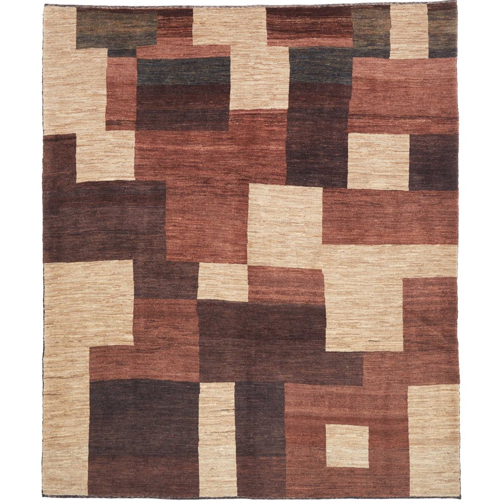 Tappeto Gabbeh Fine Persia azzurro verde 210x247