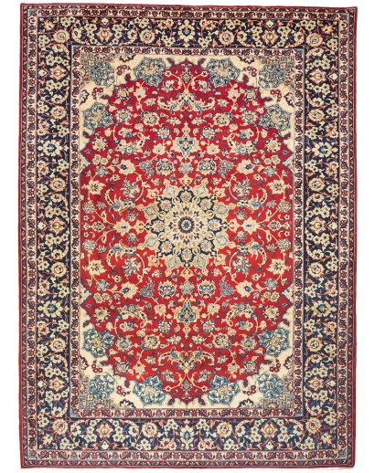Tappeto Nadjafabad Persia giallo marrone 268x370