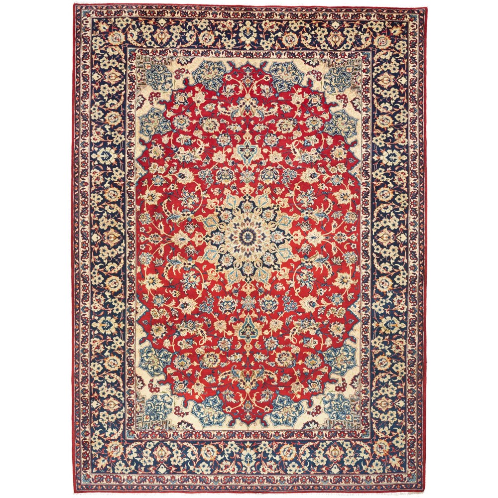 Tappeto Nadjafabad Persia giallo marrone 268x370 Tappeto Nadjafabad Persia giallo marrone 268x370