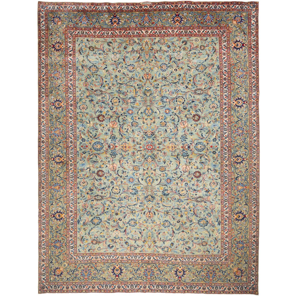 Tappeto Kashan Persia marrone grigio 296x400 Tappeto Kashan Persia marrone grigio 296x400