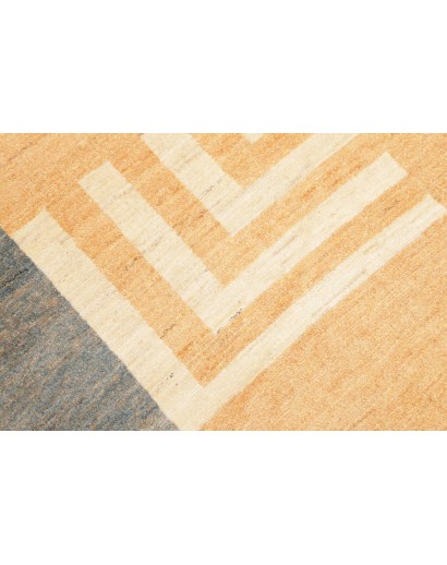 Tappeto Gabbeh Fine Persia giallo bianco 225x225