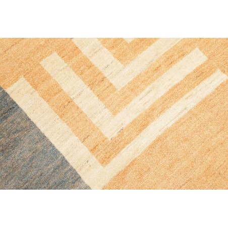 Tappeto Gabbeh Fine Persia giallo bianco 225x225