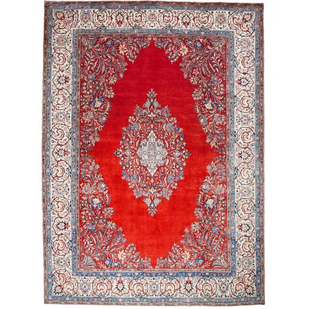 Tappeto Sarough Persia beige rosso 267x368