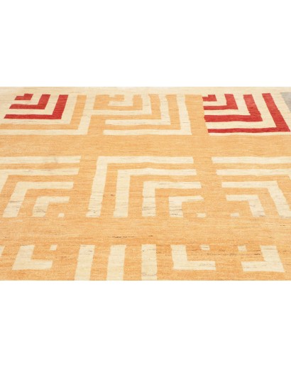 Tappeto Gabbeh Fine Persia giallo bianco 225x225