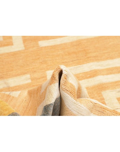 Tappeto Gabbeh Fine Persia giallo bianco 225x225