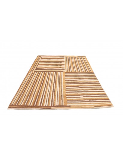 Tappeto Gabbeh Fine Persia marrone bianco 177x234