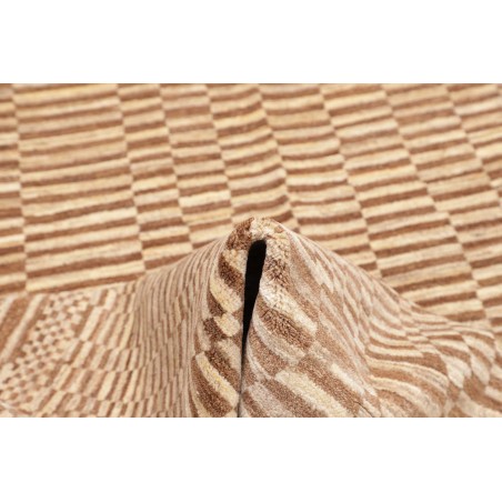 Tappeto Gabbeh Fine Persia marrone giallo 180x234