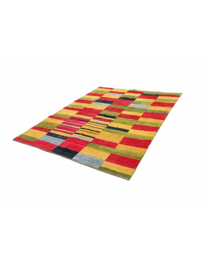 Tappeto Gabbeh Fine Persia marrone rosso 184x227