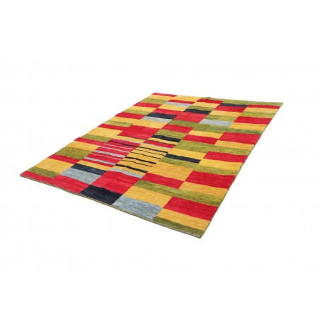 Tappeto Gabbeh Fine Persia marrone rosso 184x227