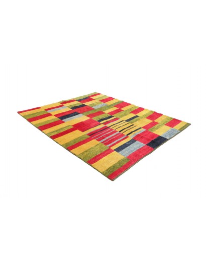 Tappeto Gabbeh Fine Persia marrone rosso 184x227