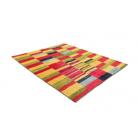 Tappeto Gabbeh Fine Persia marrone rosso 184x227