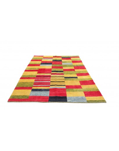 Tappeto Gabbeh Fine Persia marrone rosso 184x227