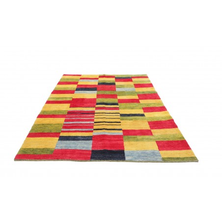 Tappeto Gabbeh Fine Persia marrone rosso 184x227