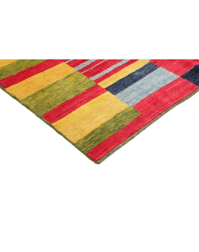 Tappeto Gabbeh Fine Persia marrone rosso 184x227