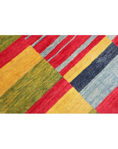 Tappeto Gabbeh Fine Persia marrone rosso 184x227