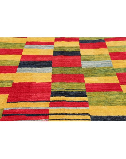 Tappeto Gabbeh Fine Persia marrone rosso 184x227