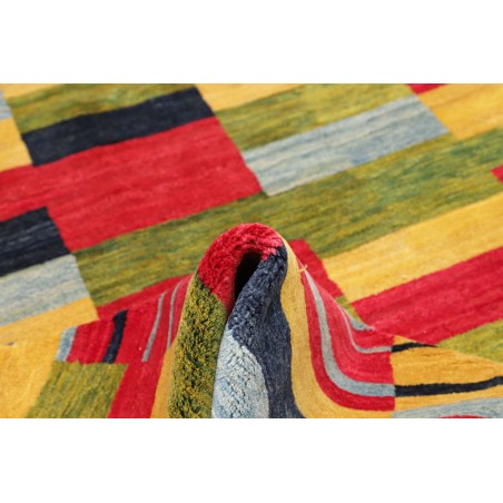 Tappeto Gabbeh Fine Persia marrone rosso 184x227