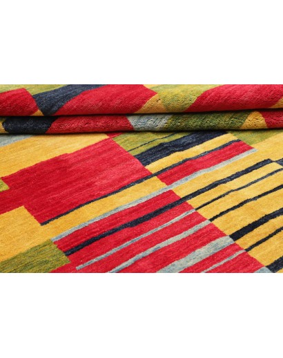 Tappeto Gabbeh Fine Persia marrone rosso 184x227