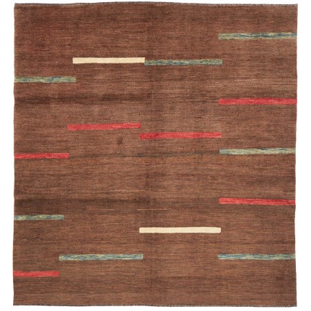 Tappeto Gabbeh Fine Persia marrone 220x234