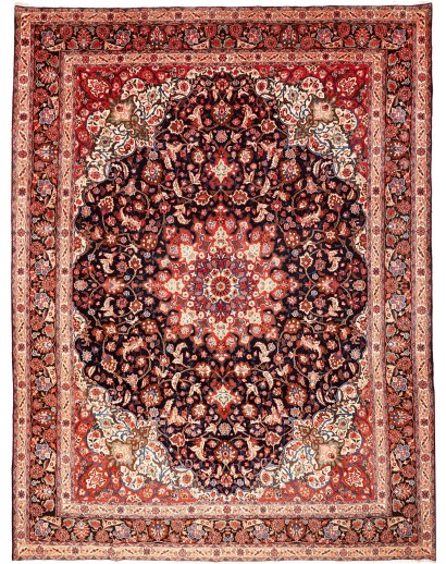 Tappeto Moud Persia marrone blu 310x410