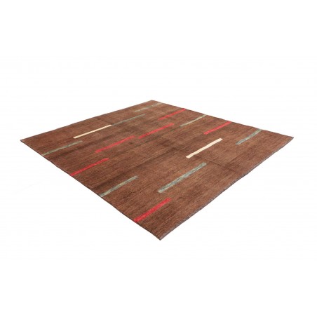 Tappeto Gabbeh Fine Persia marrone 220x234