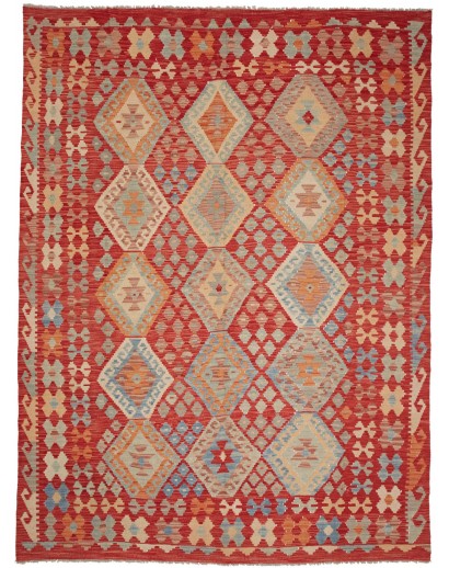 Tappeto Kilim Afghanistan marrone 183x255