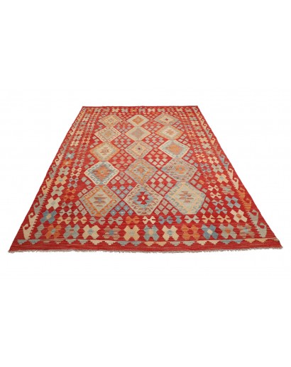 Tappeto Kilim Afghanistan marrone 183x255