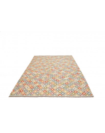 Tappeto Kilim Afghanistan marrone beige 178x236