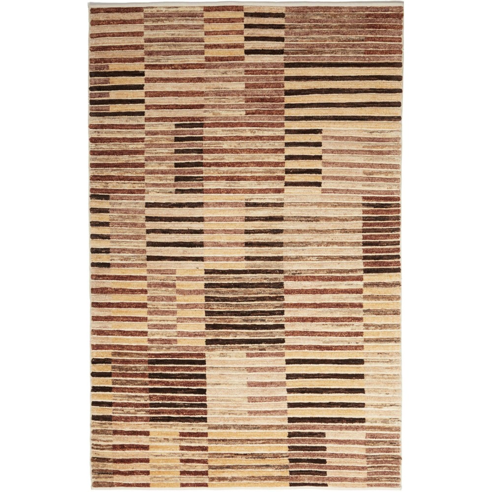 Tappeto Barjesta Pakistan marrone 125x196 Tappeto Barjesta Pakistan marrone 125x196